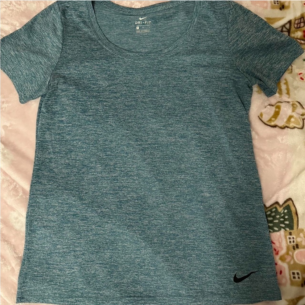 Greenish Blue Nike Shirt
